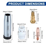 토치 24KD 045 60PCS CNC 030 액세서리 MIG 키트 U2013 055 MB15 : 아무거나다있소