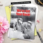 8.5x11인치 A4크기 인치 봉투 포함 노블웍스 점보 우정 종이 카드 1 팩 큰 격려 행운을 빕니다 J6342FRG US A Big Hug Cat : EASTHOME... 