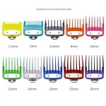 모형용 데칼 가위금속 클립이 있는 전문 커팅 빗, 헤어 WAHL 1.5/3/4.5/6/10/13/16/19/22/25mm 개 : 한강무역상사14