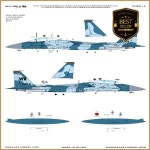 갤럭시 G48015 F-15D 초음속 65 년 데칼 및 마스크, 1/48 항공기 모델 빌딩 도구, 취미 DIY 테이프 : classbuy7