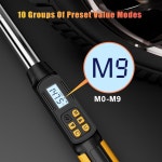 TAGVIT 디지털 토크 렌치 1/2인치 드라이브 17.38-147.5FT-LB / 10 : 스테이모던