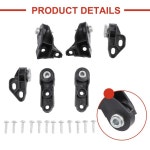 자동차 정비 헤드라이트 마운트 어셈블리 그림과 같이 전면 쌍 플라스틱 지지대 : 하트상사