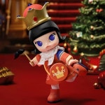 POP MART 몰리 월넛 클립 액션 피규어 애니메이션 블라인드 박스 미스터리 인형 귀여운 랜덤 백 장난감 데스크탑 : 카사글로벌