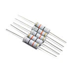 10개 5W 카본 필름 저항기 1R 1M 47 2R 10R 22 51 33 470R 1K 0 1 O : 동춘이마켓