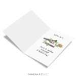 노블웍스 점보 세인트 패트릭의 날 카드 8.5x11인치 A4크기 인치 성인 유머호환 노트 카드 J4483 기억하기 Dirty Harley : EASTHOME... 