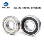 5개 6304RS 6304ZZ ABEC 20 52 15MM 그루브 6304 2RS 6304 2Z 6304 2RS : 리틀보이01