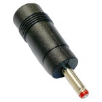 DC 전원 어댑터 5MM 3MM 인라인 소켓 남성 플러그 CCTV 장비용 동축 변환기 비디오 감시 카메라 LED 조명 노트북 : 알로하마트B