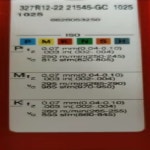 카바이드 인서트 2PCS 327R12 2221545 GC1025 : 충일전기
