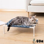 고양이 해먹 침대 캠핑 범용 애완 동물 새끼 서 라운지 작은 개를위한 이동식 통기성 : 우주네펫샵