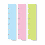 [다빈치] A7 포켓 6공 다이어리 컬러 북마크 (3색) : 슬렁슬렁slungslung