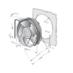 2214F2TDHHO DC 냉각 팬 12038 12CM : 충일종합기전