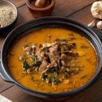 더진한 염소탕 흑염소탕 흑염소전골 밀키트 보양식 몸보신 캠핑음식 : 더까망마켓