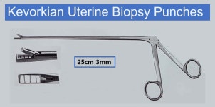 Kevorkian Uterine Biopsy Punch 케보르키안 바이옵시펀치 의료용천자기 산부인과 바이옵시펀치 : 수술기구