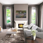 24X32 캔버스 컬렉션 모네의 모네 전시된 갤러리 정원에 프린트 1900 03 아트 385MONET 8 L x 12 W : 기묘한직구생활