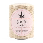 SCYarn 국산 삼베실 대용량 200g 삼베수세미실 제로웨이스트 뜨개실 털실 코바늘실 행주실 뜨개질 : 늘푸른 MARKET
