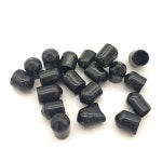 SMA BNC 커넥터용 더스트 캡 PVC 보호 커버 레드 블랙 ELINK   12mm 500 개 : 에스에스물류상사