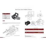 86mm 네마 34 모터 및 25mm CNC 볼 스크류 키트 SFU2505 SFU2510 2525 2550 2504를 위한 Mssoom Nema 스테퍼 스틸 마운팅 브래킷... 