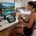 스위치 게임 도크 성인 게이머를 여행자 미러링 스크린 충전 액세서리 청소년 위한 콘솔 옵션 1 : 불새딱새