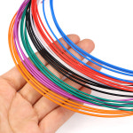 2/5/10m PTFE 와이어 FEP 절연 은도금 구리 코드 30AWG  17AWG 고순도 OFC 오디오 헤드폰 신호 케이블 : 제스124