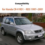 대시 보드 혼다 CR-V V RD1 RD3 1997 ~ 2001 보호 케이프 자동차 커버 UV 패드 양산 매트 카펫 안티 더러운 : 바이셀원제로원