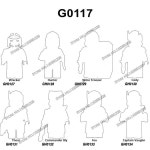 액션 미니 피규어 영화 빌딩 블록 브릭 장난감 G0117 레커 헌터 윌코 트루퍼 쓰론 커맨더 브라이 폭스 DIY : ownerspick