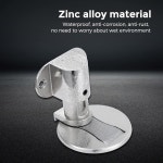 보이지 않는 마그네틱 도어 스토퍼, 조절 가능한 바닥 서 있는 드릴이 없는 간편한 설치, 벽 손상 방지(실버-1 팩) Black-1 Pack : Amazing008