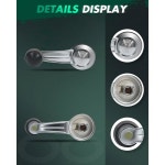 도어 드라이버 뷰익 4PCS 윈도우 인테리어 크랭크 프론트 조수석 크롬 좌측 일렉트라와 : 바다건너창고앞