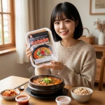 백암왕순대 순대국밥 얼큰 오소리 전통 순대국 1팩 : 백암왕순대