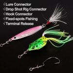 FishTrip 퀵 체인지 스냅 커브 낚시 클립 50-200pcs Fishhook 커넥터 루어 태클 Pesca 액세서리 스테인레스 스틸 : 아트종합몰