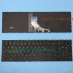 HP호환 ENVY X360 15-DR 실버/블랙/그린 백라이트용 새 영어 키보드 : 카르빈-21B