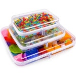 AOBOPLE 클리어 78 66 X11 하드 지퍼 3PCS 87 XL 케이스 13 X7 1L+2S+3Mini : 모아 굿즈