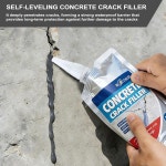 필러, 자체 레벨링 심리스 수리 실란트, 진입로, 파티오, 보도 차고를 위한 재개방 방지, 방수 전천후 유연 코크 u2013Grey 2pcs : Amazing005