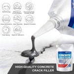 필러, 자체 레벨링 심리스 수리 실란트, 진입로, 파티오, 보도 차고를 위한 재개방 방지, 방수 전천후 유연 코크 u2013Grey 2pcs : Amazing005