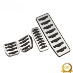 랜드로버 프리랜더 2 2010-2016년식 좌핸들용 자동차 가스 연료 브레이크 풋레스트 페달 커버 액세서리 : 넘버원트러스트마켓