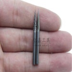 더블 스트라이프 텅스텐 강철 카바이드 로터리 파일 밀링 커터 금속 연삭 헤드 3X3MM 20개 한 세트 NO.C0394 : 나라라멀리