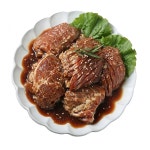 갈비아저씨 돼지양념목살 대용량 2000g 돼지갈비맛 업소용 : 갈비아저씨