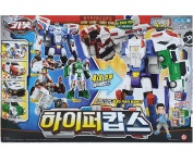 헬로카봇 하이퍼캅스 4대 합체 변신 로봇 큐브팩 5개 포함 : 그랜드토이