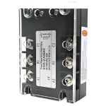 3상 고체 상태 릴레이 AC 제어 AC 70-280VAC 입력 24-480VAC 출력 3상 고체 상태 모듈 12v 48v SSR 릴레이(히트 싱크 H110) SSR-3 A48200... 