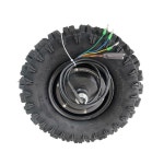 24V 500W 13인치 전동 수레 허브 모터 저속 고토크 브러시리스 3상 오프로드 타이어 포함 : 제노플랜-23A