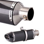 범용 51MM 오토바이 배기 소형 R77 이스케이프 머플러 DB 킬러 포함 에어록스155 MT03 CB400X NSS350 DL250 ER6N 용 : 코스믹스-24A
