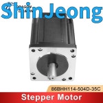 품질보장 86BHH114-504D-35C 드라이버 스테퍼 모터 14 축 2 상 450B 브레이크 레이저 조각 공구 용 대형 토크 86 시리즈 CNC 라우터... 