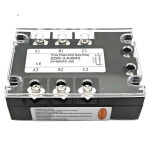 3상 고체 상태 릴레이 AC 제어 AC 70-280VAC 입력 24-480VAC 출력 3상 고체 상태 모듈 12v 48v SSR 릴레이(히트 싱크 H110) SSR-3 A48200... 