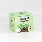 방울토마토 모종키우기 팜팜농장 친환경 지피포트 식물기르기 식물관찰 세트 : 태민농자재