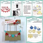 스크랩북 제작 투명한 클리어 실리콘 스탬프 씰 사진 앨범 장식용 시트 컬러 리본 1. F8474-stamps : 유니버셜픽13호점