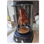 31L 자동 회전 적외선 바베큐 그릴 1800W 무연 전기 칠면조 로스터 오븐 : 투포유진상사