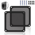 140mm 쿨러 컴퓨터 12cm 2개 팬/PSU/라우터용 120mm 2팩 메쉬 120120mm 12cm : 별사탕나라 스토어
