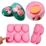 DIY 비누 만들기 몰드 수제 공예용 정교한 실리콘 계란 모양 천연 도구 : 반월무역9