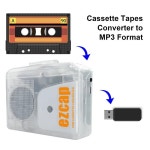 EZCAP249 USB 카세트 플레이어 워크맨 스테레오 테이프를 MP3 형식으로 변환 오디오 음악 레코더  디지털 파일 변환기 : 한라산무역10