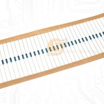 1000개/몫 금속 필름 저항기 1/4와트 0.25W 1.2/2.4/3.3/5.6/100/220/330/470/510/560/620/750/820/910K 1R-1M 옴 : 유진상사6