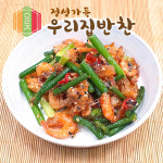 밑반찬 가정식 마늘쫑건새우볶음 100g 배달 여름 종류 반찬가게 한식 메뉴 거리 : 정성가득 우리집반찬